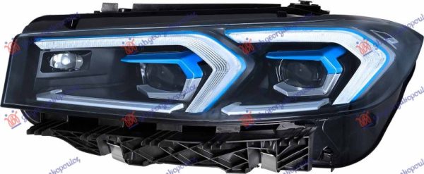 HEAD LAMP FULL LED (MATRIX) BLUE (HELLA)