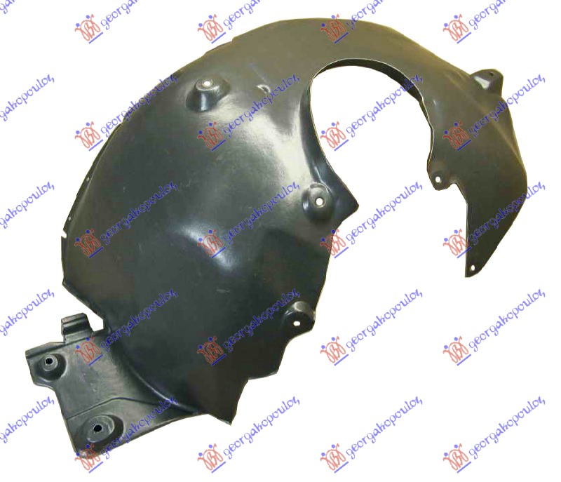 FRONT INNER PLASTIC FENDER (REAR PART)