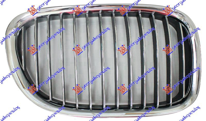 PVC MASKA HROM/HROM/CRNA DESNO