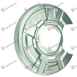 ZASTITA ZADNJEG KOCIONOG DISKA (PRECNIK ZASTITE 370/105mm) (PRECNIK DISKA 320mm) ALUMINIJUM DESNO