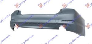 ZADNJI BRANIK PM (SEDAN) (2 OKRUGLA OTVORA ZA IZDUVNE CEVI AUSPUHA) (6 PDC SENZORI) (LUXURY-LINE/SPORT-LINE)