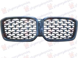 GRILLE PAINTED BLACK (HONEYCOMB) (M-SPORT)