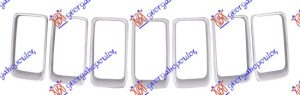 LAJSNA PVC MASKE SREBRNA (SET 7 KOM)