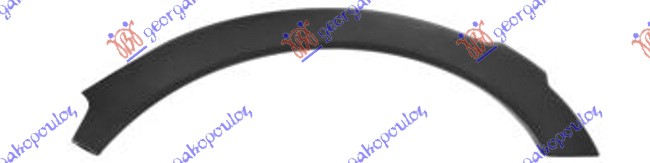 RUB PLASTICNI ZADNJEG BRANIKA (STEPWAY) LEVO