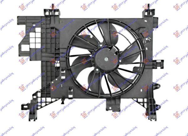 VENTILATOR (1.5 DIZEL) (385mm) (2+2 PIN)