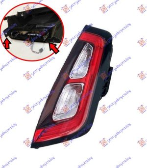 STOP LAMPA (LED) (BEZ NOSACA SIJALICE) (ZA MODELE SA BRZOM MONTAZOM NOSACA SIJALICE) (DEPO) DESNO
