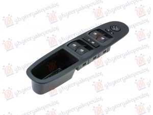 PREKIDAC U PREDNJIM VRATIMA SA OKVIROM (4 TASTERA) (16 PIN) LEVO