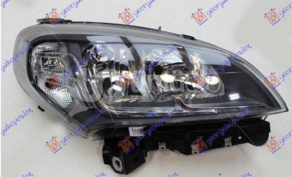 FAR ELEKTRICNI CRNI (H7/H7) (DEPO) DESNO