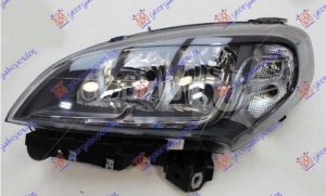 FAR ELEKTRICNI CRNI (H7/H7) (DEPO) LEVO