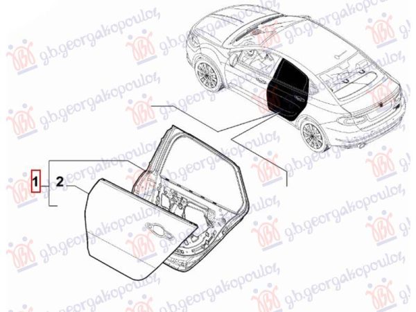 REAR DOOR H/B (O)