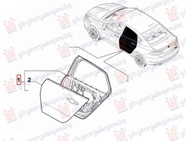 REAR DOOR H/B (O)