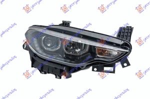 FAR ELEKTRICNI CRNI (H7/H7) SA LED DNEVNIM SVETLOM (MARELLI) DESNO