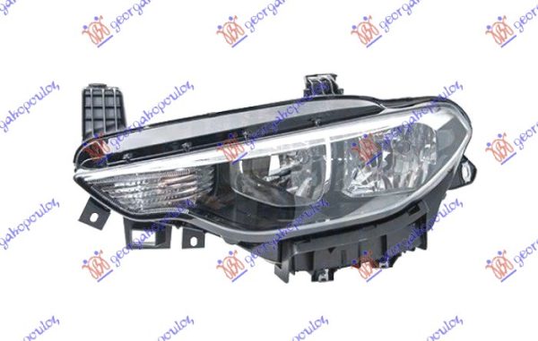 FAR ELEKTRICNI CRNI (H3/H15) (MARELLI) LEVO