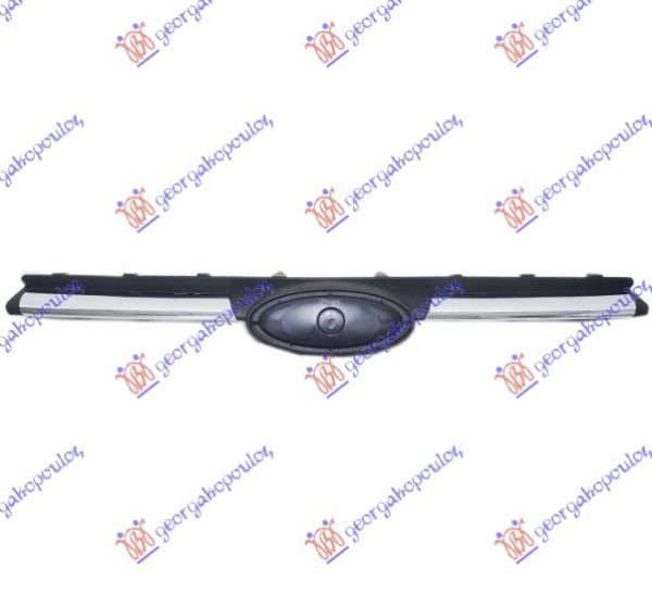 GRILLE BLACK W/CHROME MOULDING