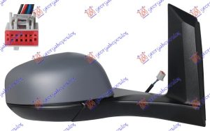 RETROVIZOR ELEKTRICNI SA GREJACEM PM (5 PIN) (A KVALITET) (ASFERICNO STAKLO) DESNO
