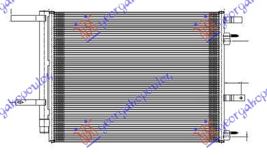 HLADNJAK KLIME 2.5 BENZIN (600x434x16)