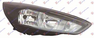FAR ELEKTRICNI CRNI (H7/H1) SA LED DNEVNIM SVETLOM (SA MOTOROM) DEPO DESNO