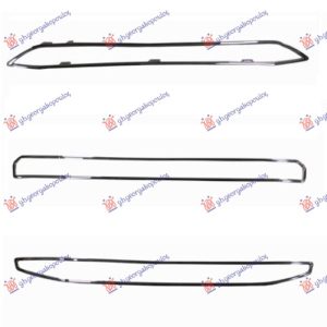 LAJSNE PVC MASKE HROM (SET 3 KOM)