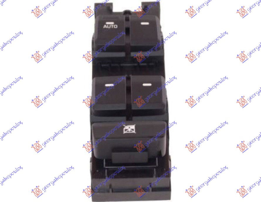 PREKIDAC U PREDNJIM VRATIMA (4 TASTERA) (18 PIN) LEVO