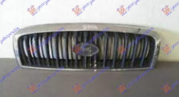 GRILLE W/CHROME MOULDING