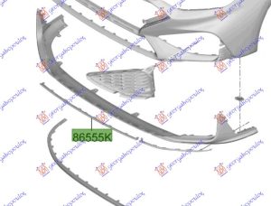 FRONT BUMPER MOULDING (N-LINE) (O)