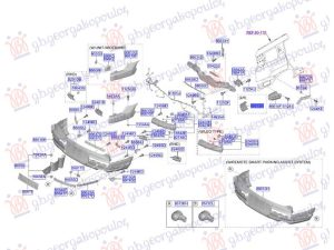 REAR BUMPER SIDE BRACKET LOWER PLASTIC (O)