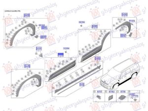FRONT DOOR MOULDING (O)