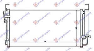 HLADNJAK KLIME BENZIN/DIZEL (660x355x16)