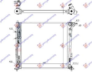 HLADNJAK MOTORA 2.0 CRDi DIZEL (AUTO) (485x465x26) (CESKA)