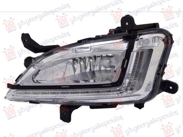 MAGLENKA (H8) SA LED DNEVNIM SVETOM) (CESKA) (TYC) LEVO