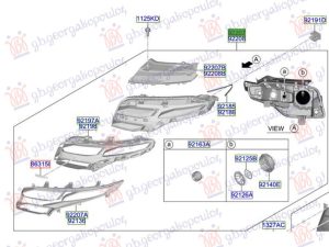 DAYTIME RUNNING LIGHT ASSY (O)