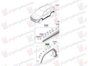 FRONT FENDER FLARE (O)