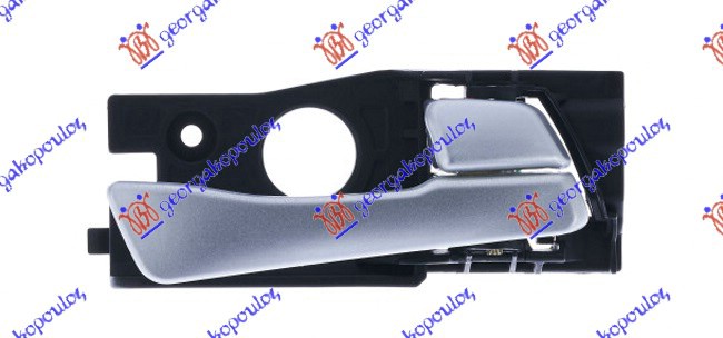 DOOR HANDLE REAR INNER SILVER