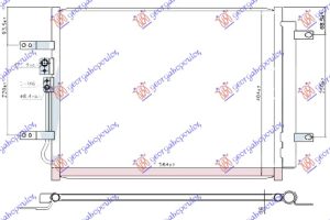 CONDENSER 1.6 PETROL/HYBRID (520x405x16) (KOYO)