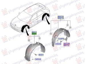 FRONT INNER PLASTIC FENDER 2024- (O)
