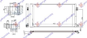 HLADNJAK KLIME 2.0 TURBO BENZIN (585x310x16)
