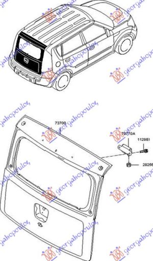 REAR DOOR 5D (O)
