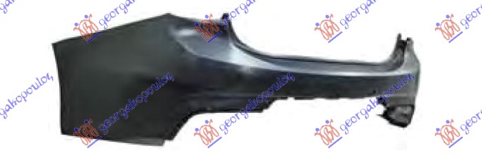 REAR BUMPER (SEDAN) (W/CUTTING MARKS FOR PDC)