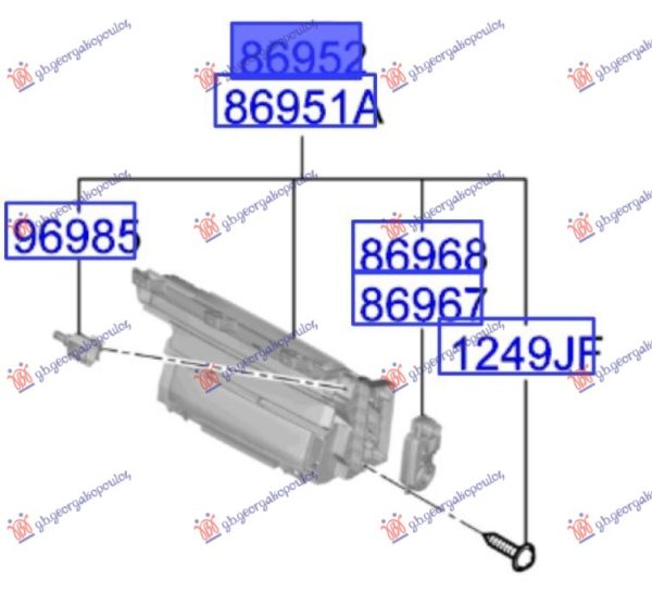 AIRDUCT FRONT (FOR RADIATOR) (ACTIVE) (GT) (O)