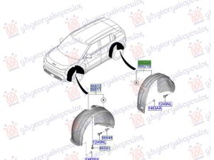 REAR INNER PLASTIC FENDER (O)
