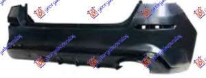 REAR BUMPER (ASSY) W/SPOILER SINGLE EXHAUST