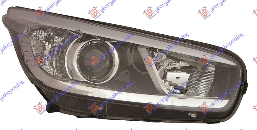 FAR ELEKTRICNI CRNI (SA MOTOROM) (DEPO) LEVO