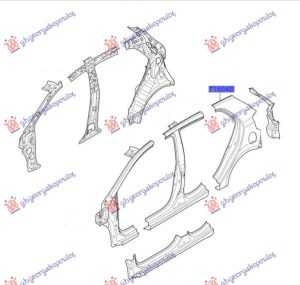 REAR FENDER (O)