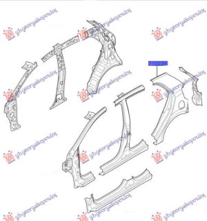 REAR FENDER (O)