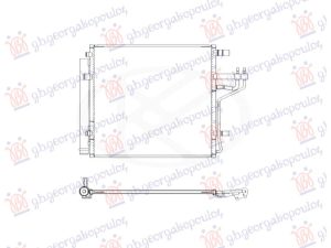 CONDENSER 1.0-1.2 PETROL(TUBE 12.7/17) (447x398x12) (KOYO)