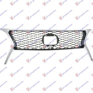 GRILLE BLACK W/CHROME MOULDING (F SPORT)