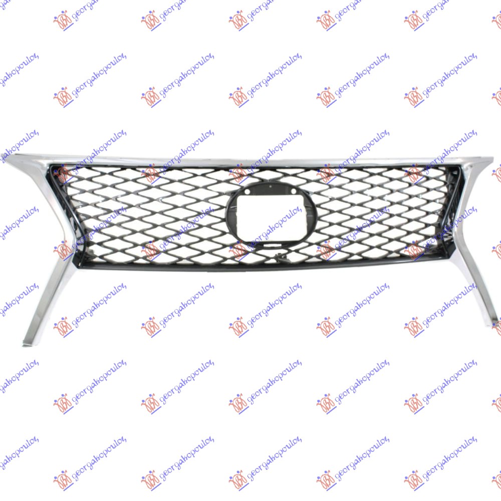GRILLE BLACK W/CHROME MOULDING (F SPORT)