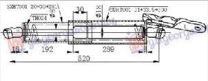 AMORTIZER GEPEK VRATA (520L-420N)