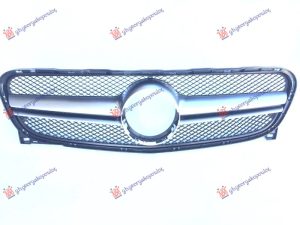 GRILLE COMPLETE (AMG) (W/SILVER MOULDING)