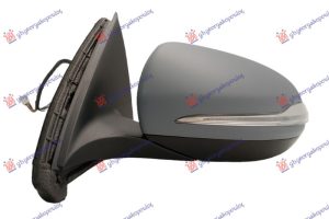 RETROVIZOR ELEK. SA GREJ. PM (ELEKTRO-SKLOPIV) (MEMORIJA) (MIGAVAC) (SVETLO) (MRTAV UGAO) (10 OTV 8 PIN + 10 OTV 8 PIN) LEVO
